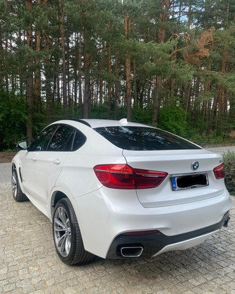 BMW X6 cena 119000 przebieg: 178000, rok produkcji 2017 z Piła małe 67